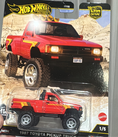 Hotwheels Car Culture - Toyota Pick Up