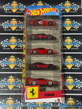 HW - Ferrari 5 Pack