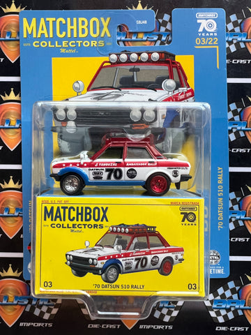 Matchbox Collectors - Datsun 510