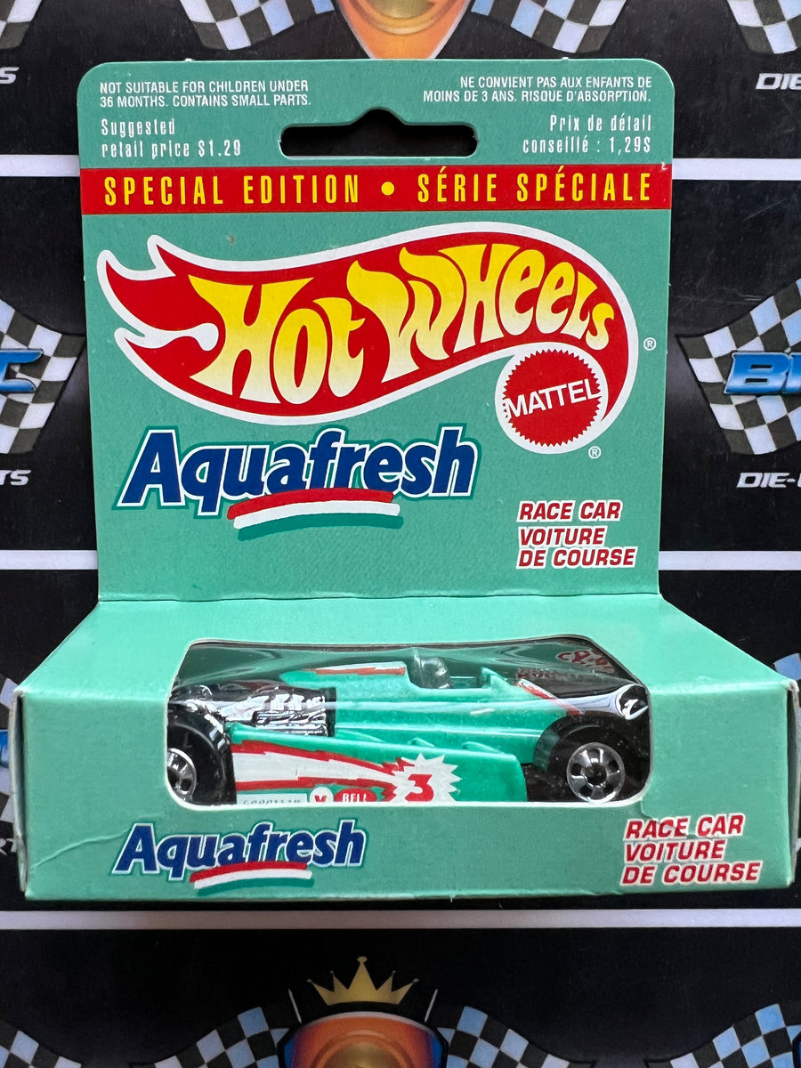 HW - Vintage - 1992 Aquafresh Race Car - Mint in box – www.ballistic ...