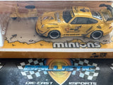 ZJWJ PORSCHE 993 RWB MINIONS LIVERY 1/64 LIMITED EDITION