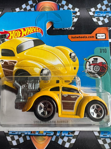 HW - Tooned VW Beetle - Yellow